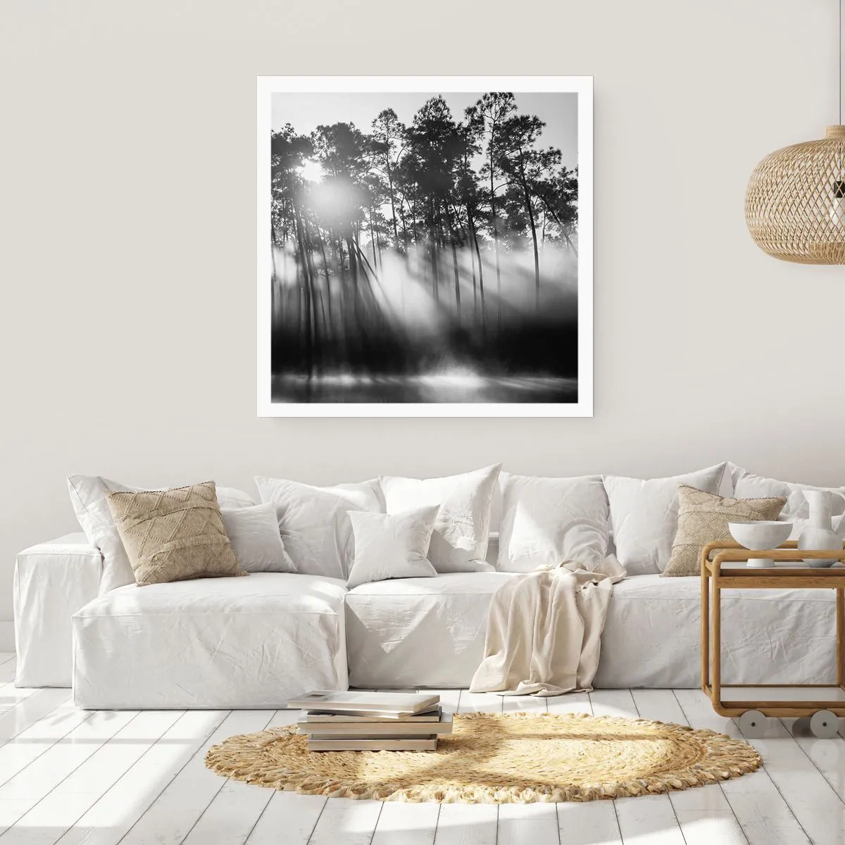 Affisch - Ostoppad sol - 40x40 cm