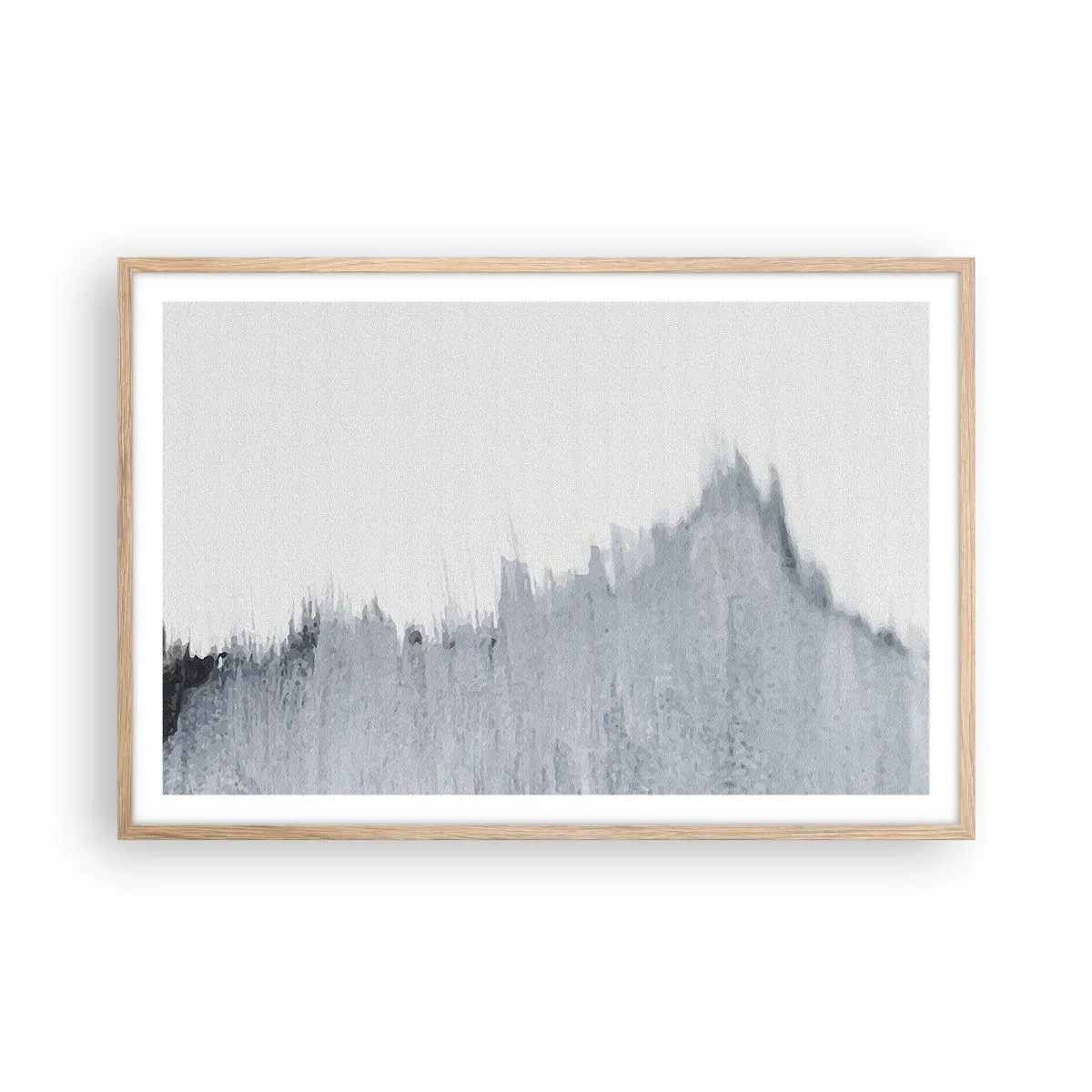 Affisch i ram av ljusek - Mystisk skiva - 91x61 cm