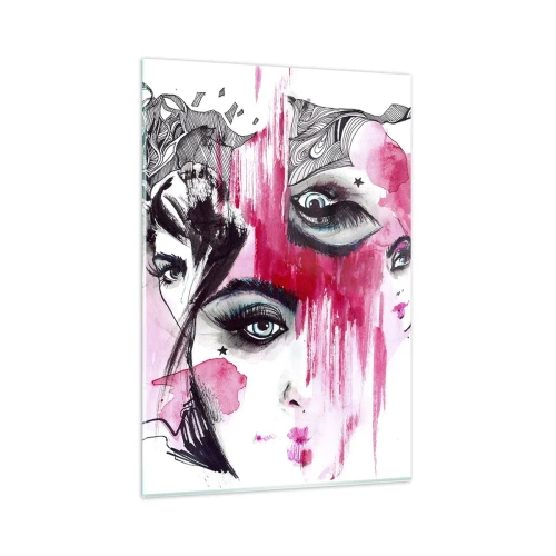 Glastavla - Bild på glas - , - 80x120 cm