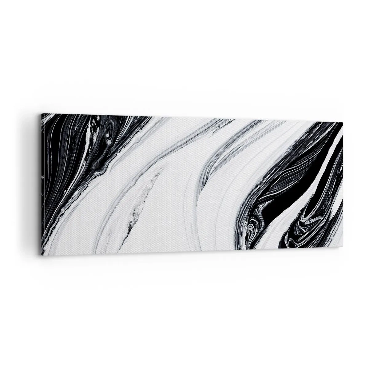 Canvastavla - Bild på duk - Motsatskombination - 100x40 cm
