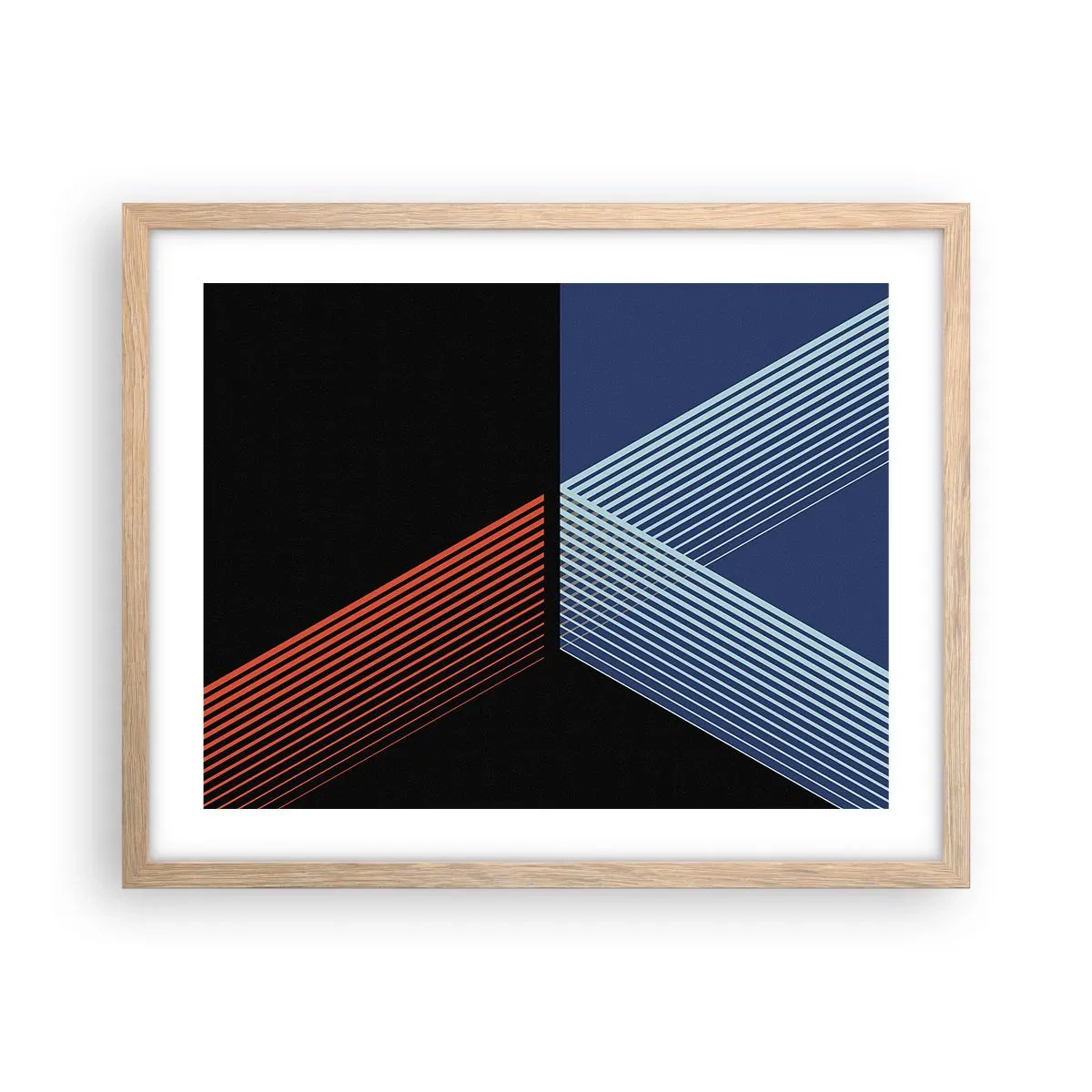 Affisch i ram av ljusek - Enkel historia - 50x40 cm