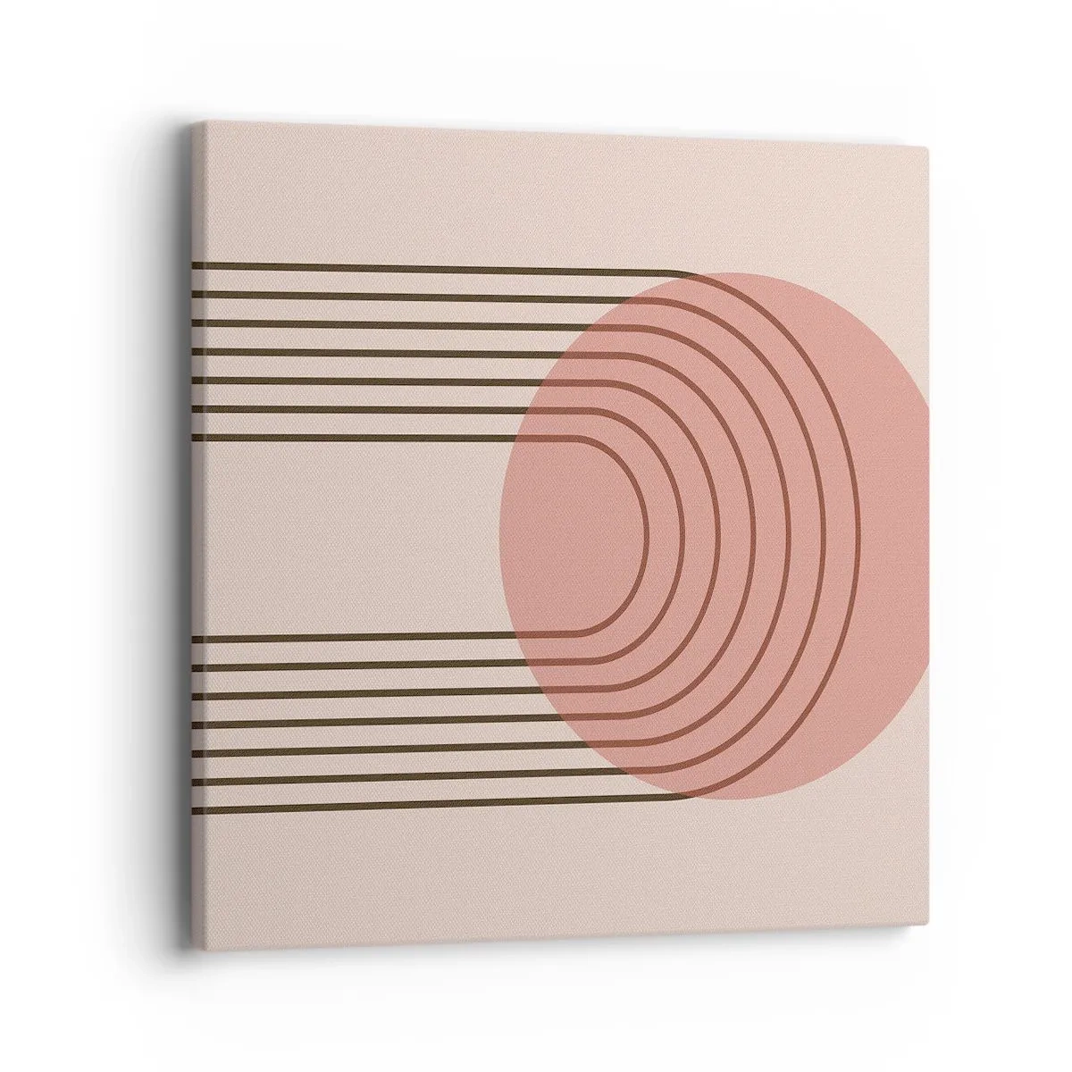 Canvastavla - Bild på duk - Ostoppad attraktionskraft - 40x40 cm