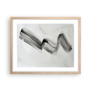 Affisch i ram av ljusek - Bara för skojs skull - 50x40 cm