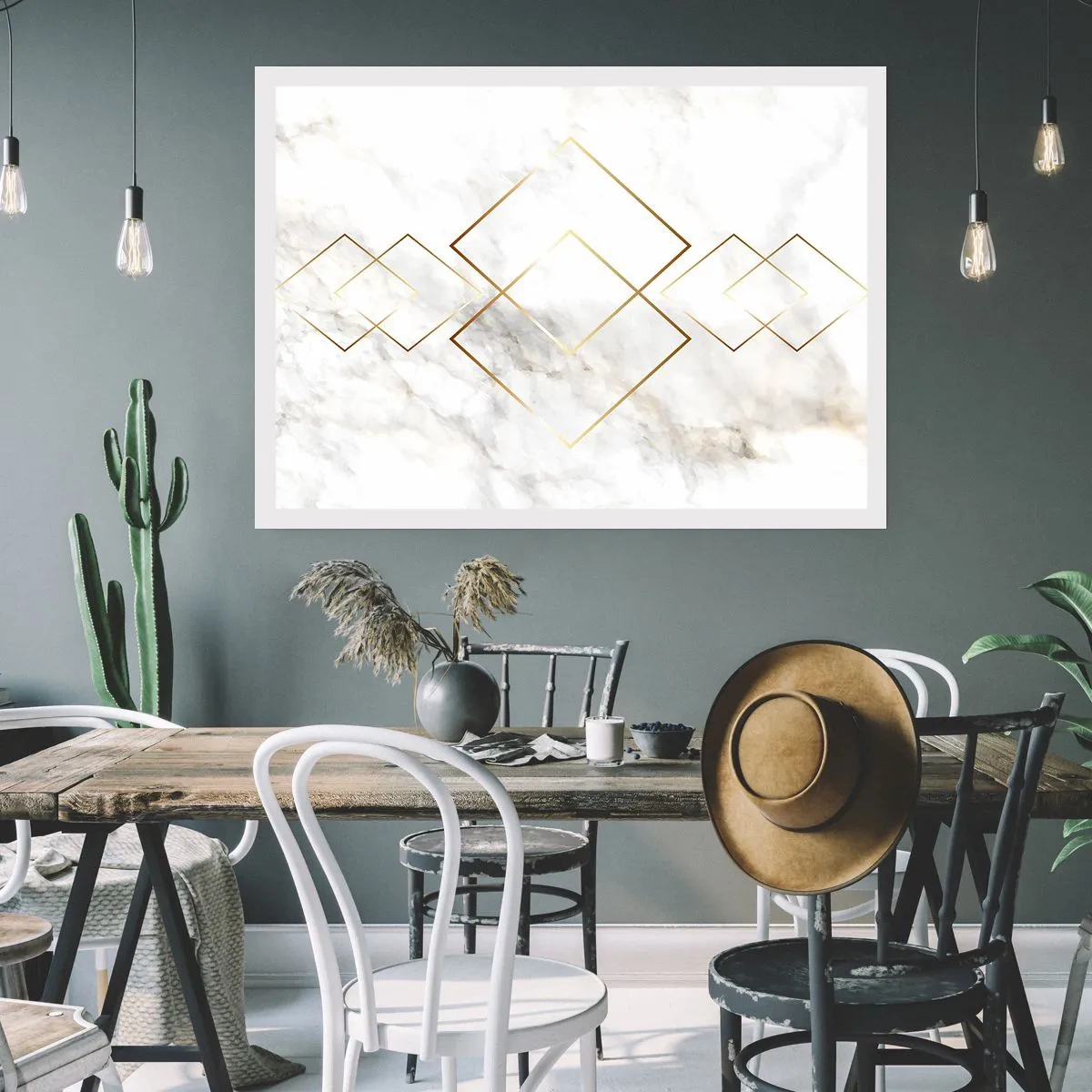 Affisch - Utsikt över oändlighet - 70x50 cm