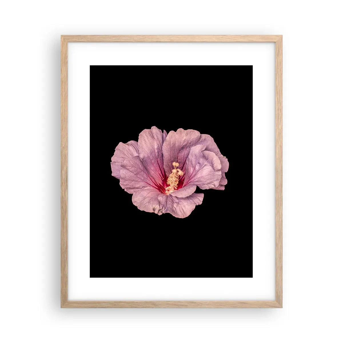 Affisch i ram av ljusek - Rakt till hjärtat - 40x50 cm