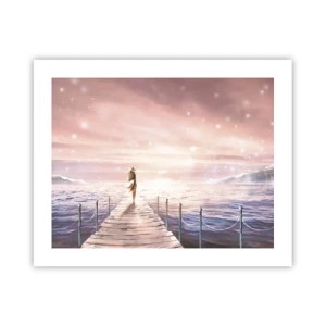 Affisch - I drömmens ljus - 50x40 cm