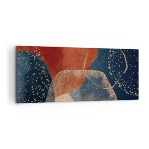Canvastavla - Bild på duk - Existensens lätthet - 100x40 cm