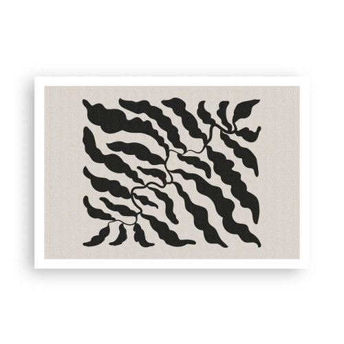 Affisch - Kvadratens natur - 100x70 cm