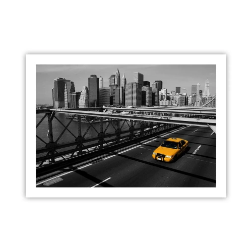 Affisch - Storstadens färg - 70x50 cm