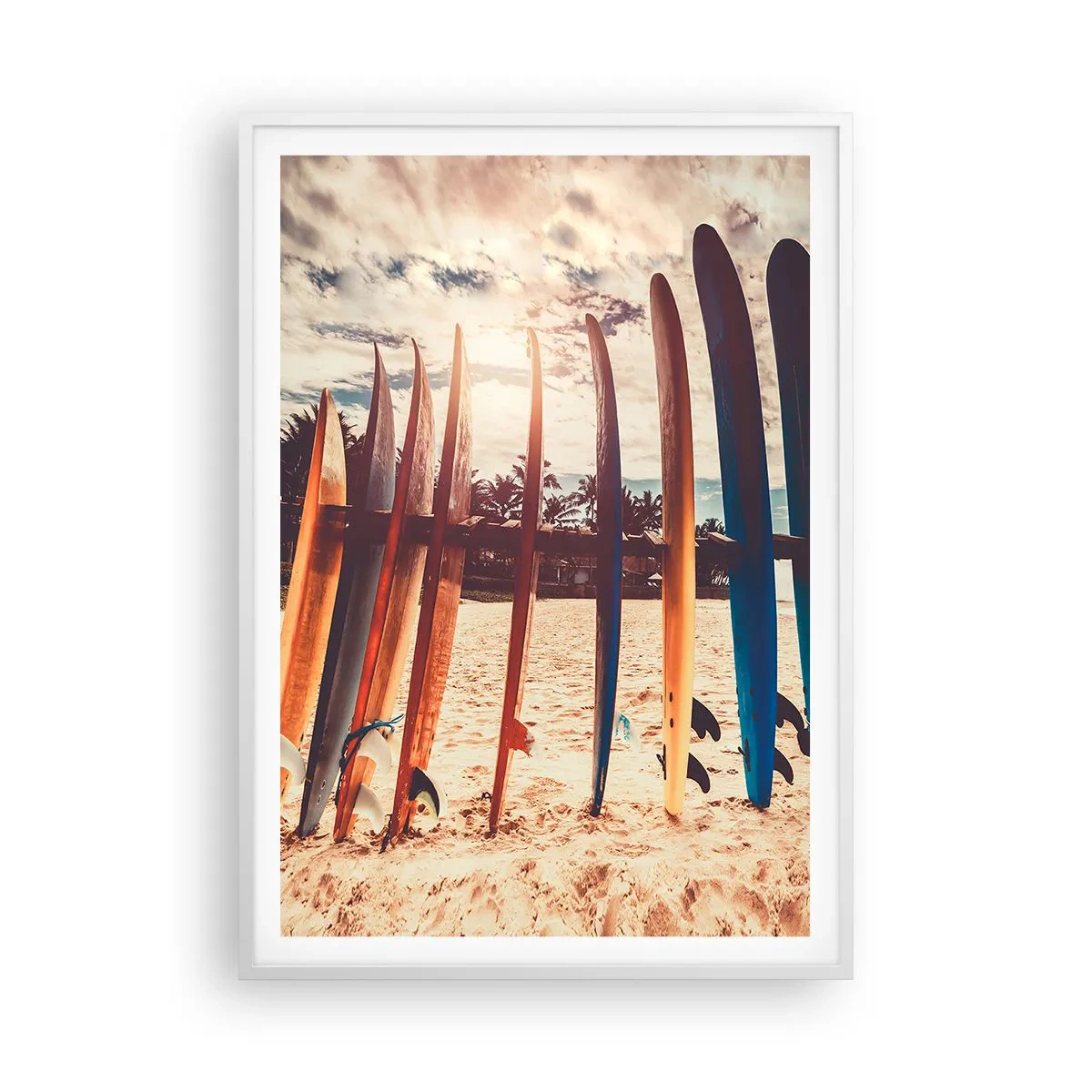 Affisch i vit ram - God natt, vi ses imorgon - 70x100 cm