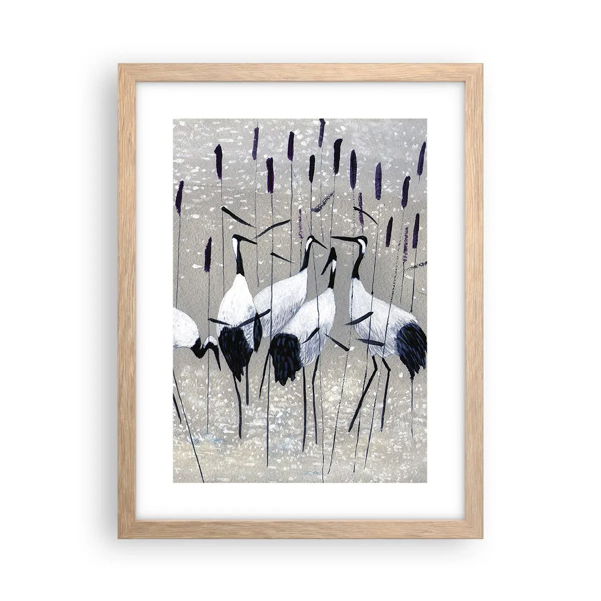 Affisch i ram av ljusek - Bland sina - 30x40 cm