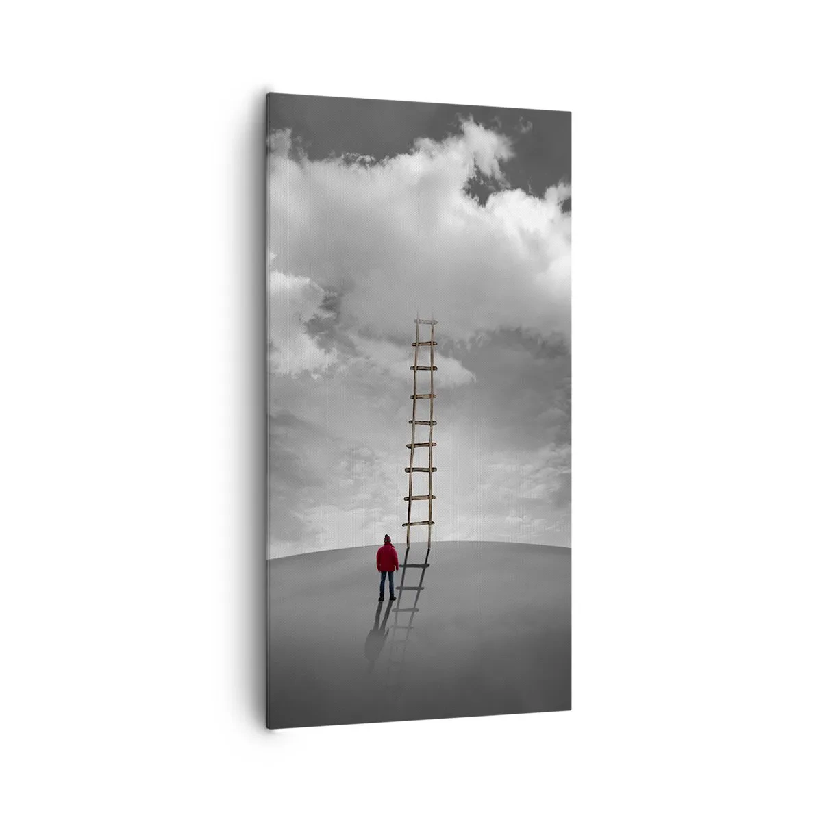 Canvastavla - Bild på duk - Allt är möjligt - 65x120 cm