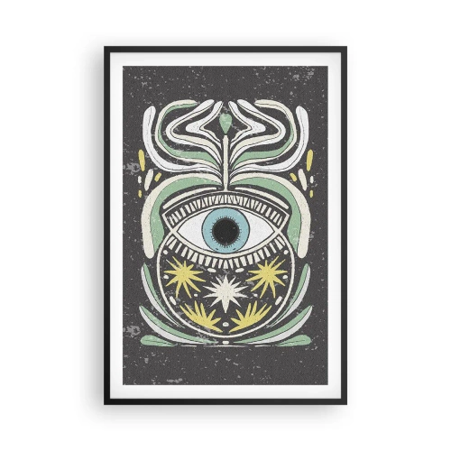 Affisch i svart ram - Stamritualer - 61x91 cm