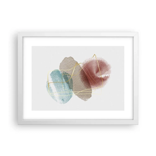 Affisch i vit ram - Rummets pärlor - 40x30 cm