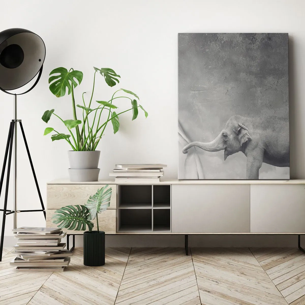 Canvastavla - Bild på duk - Avslöja hemligheten - 70x100 cm