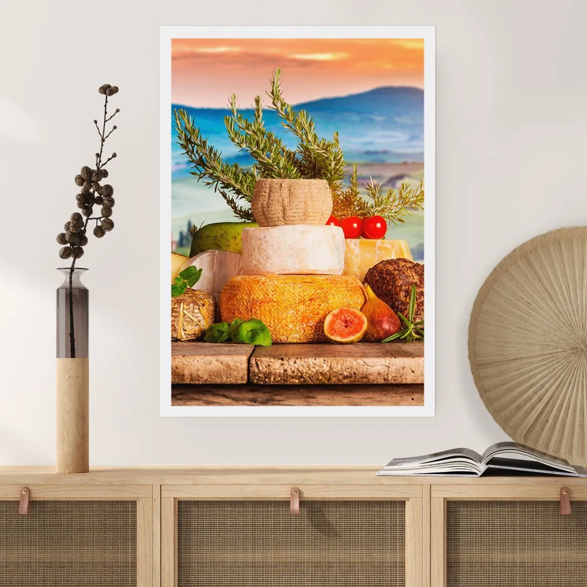 Affisch - Italiensk livsglädje - 40x50 cm