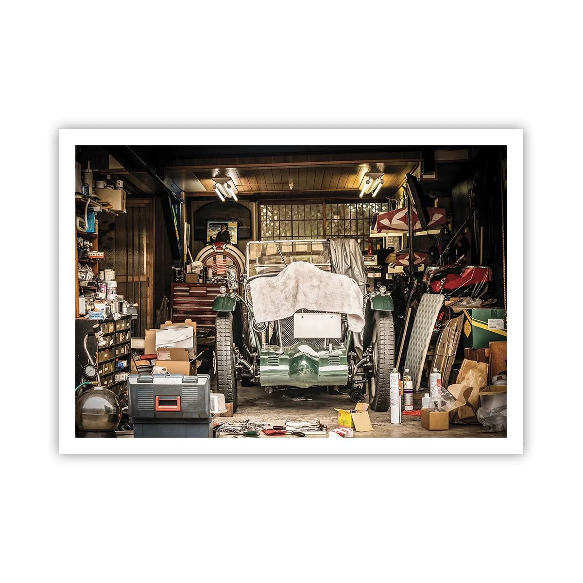 Affisch - Tillbaka till det förflutna - 100x70 cm