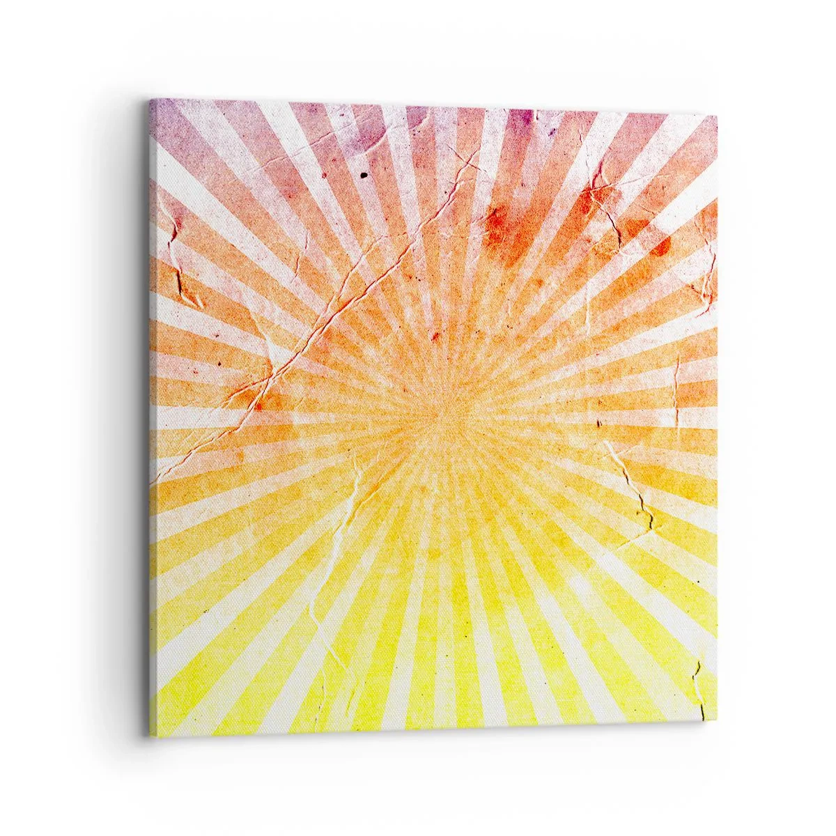 Canvastavla - Bild på duk - Solupp- och nedgångar - 70x70 cm