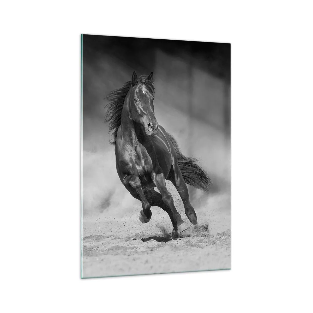 Glastavla - Bild på glas - Värd själva emiren - 70x100 cm