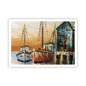 Affisch - Lugn hemresa - 100x70 cm