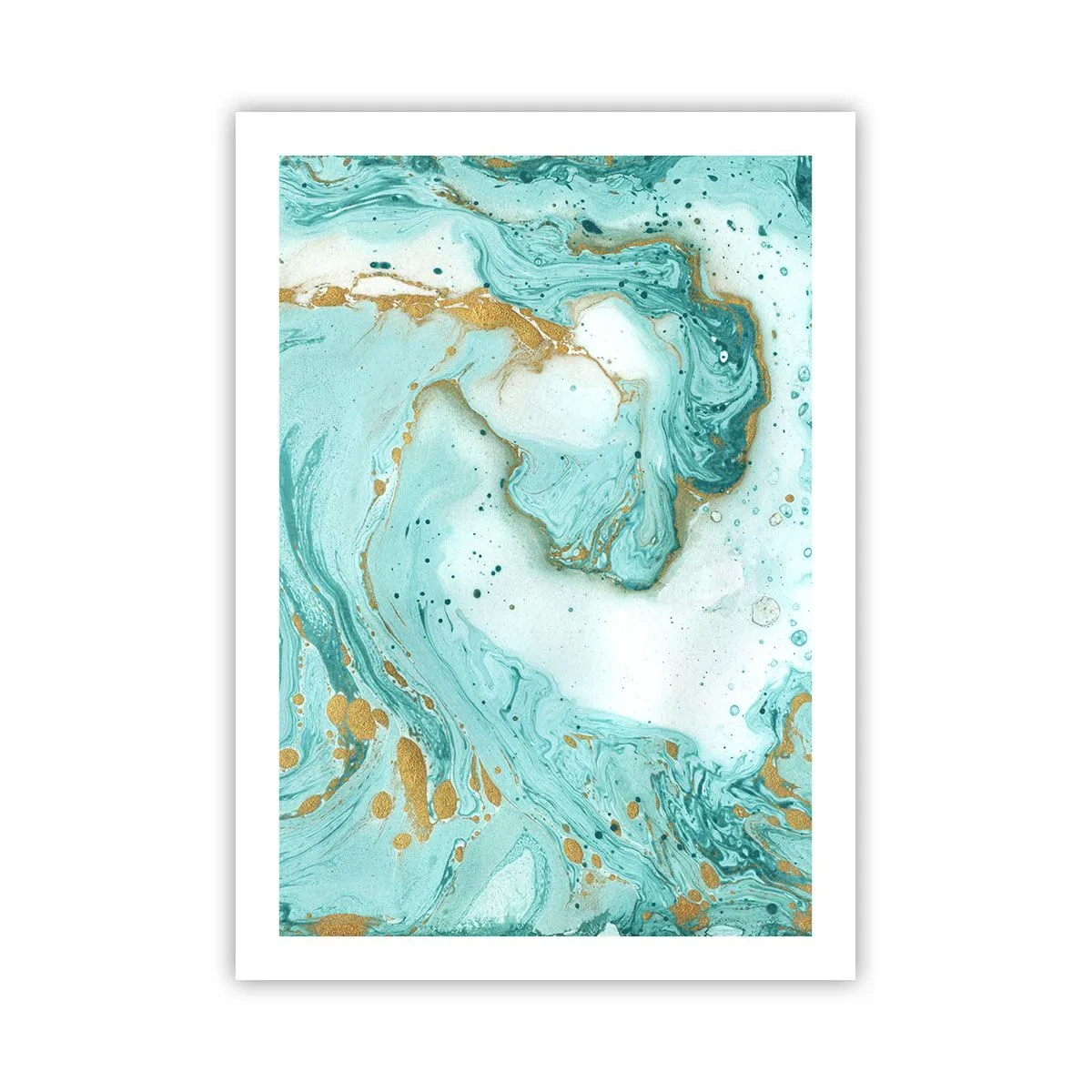 Affisch - Under stora vågen från Edo-tiden - 50x70 cm