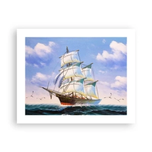 Affisch - Stolt med vinden - 50x40 cm