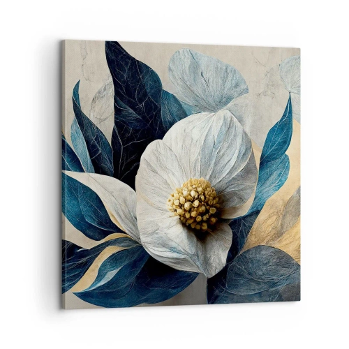 Canvastavla - Bild på duk - Har ett hjärta av guld - 60x60 cm