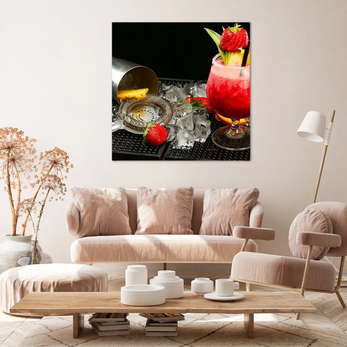 Canvastavla - Bild på duk - Trolla fram smaken - 50x50 cm