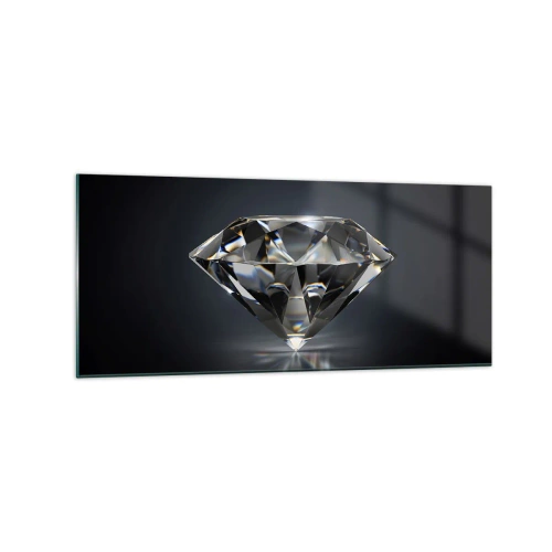 Glastavla - Bild på glas - Bästa flickvännen - 120x50 cm