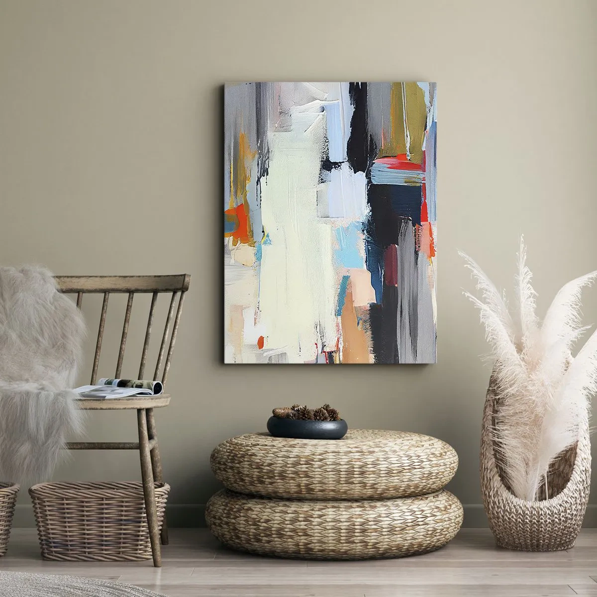 Canvastavla - Bild på duk - Finns det någon metod? - 50x70 cm