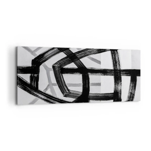 Canvastavla - Bild på duk - Att skapa djupet - 100x40 cm