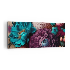 Canvastavla - Bild på duk - Natur i överflöd - 100x40 cm