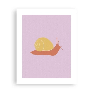 Affisch - Det är ingen brådska - 40x50 cm