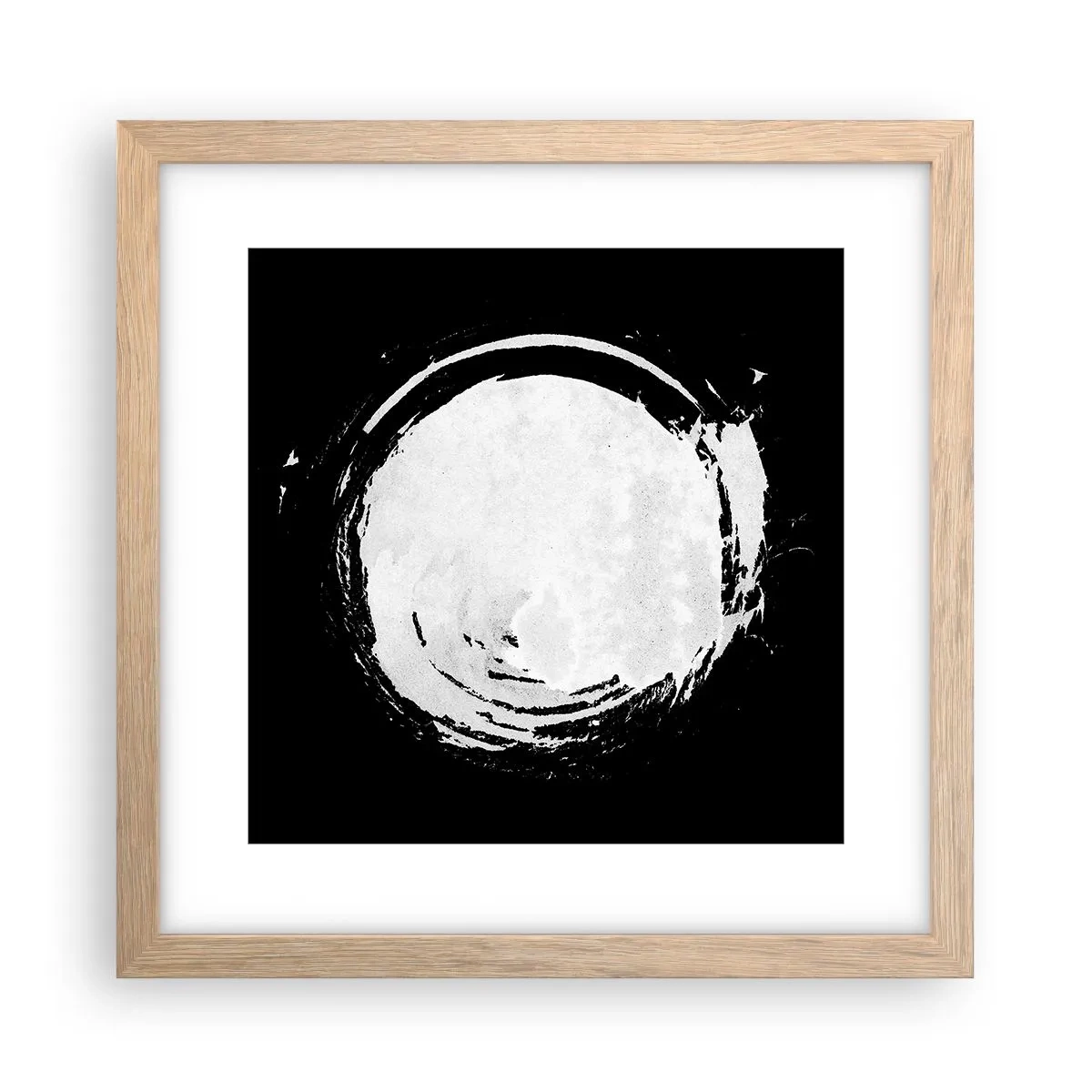 Affisch i ram av ljusek - Den goda vägen ut - 30x30 cm