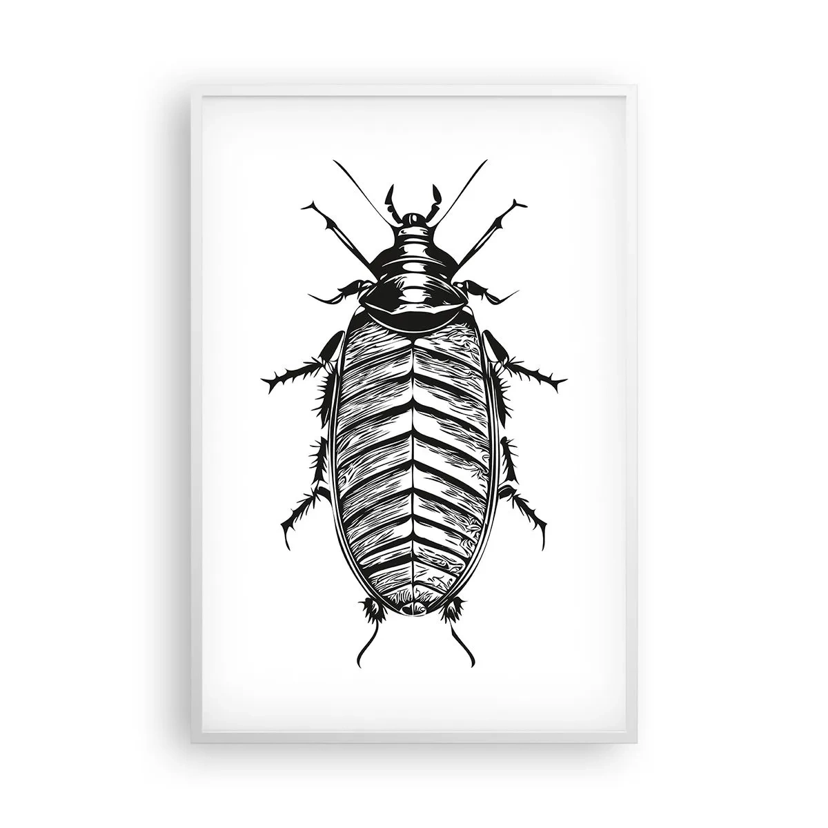 Affisch i vit ram - Vilket exemplar! - 61x91 cm