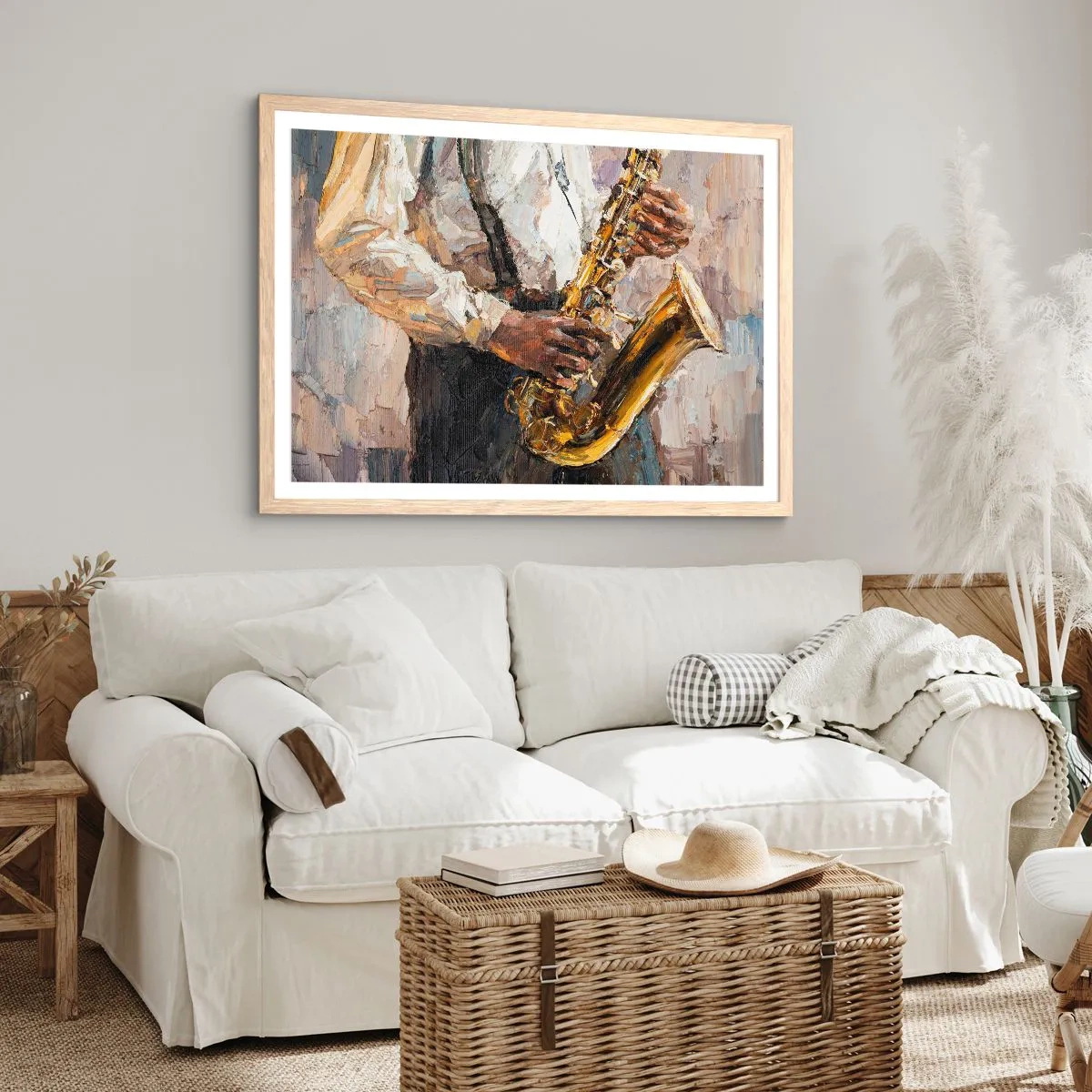 Affisch i ram av ljusek - Dags för solo - 91x61 cm