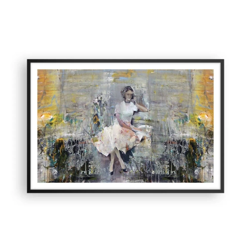 Affisch i svart ram - Klassisk och modern - 91x61 cm