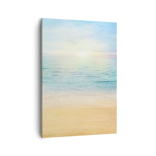 Canvastavla - Bild på duk - Det stora blåa - 50x70 cm
