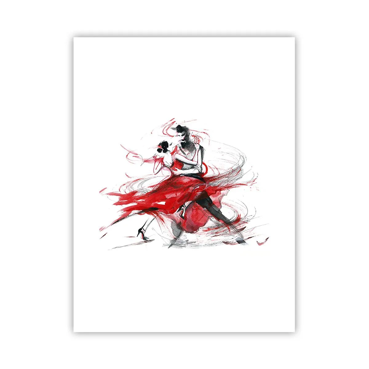 Affisch - Tango - passionens rytm - 30x40 cm