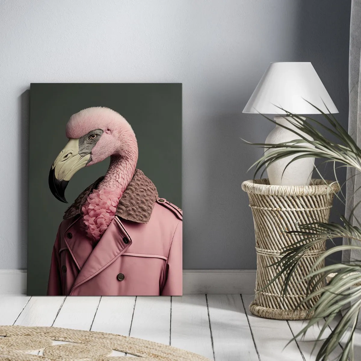 Canvastavla - Bild på duk - Riktig elegant - 65x120 cm