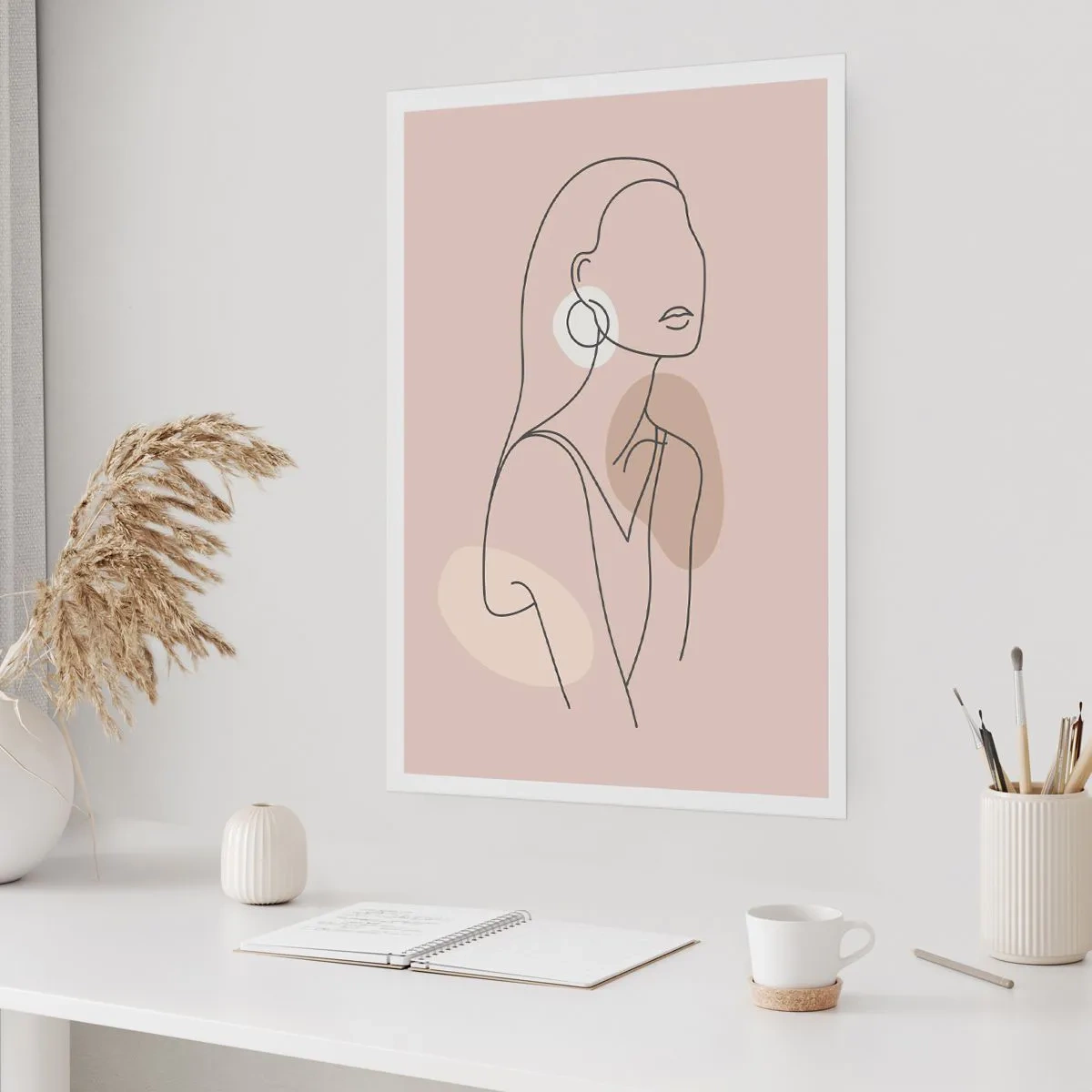Affisch - Flickaktighetens ikon - 70x100 cm