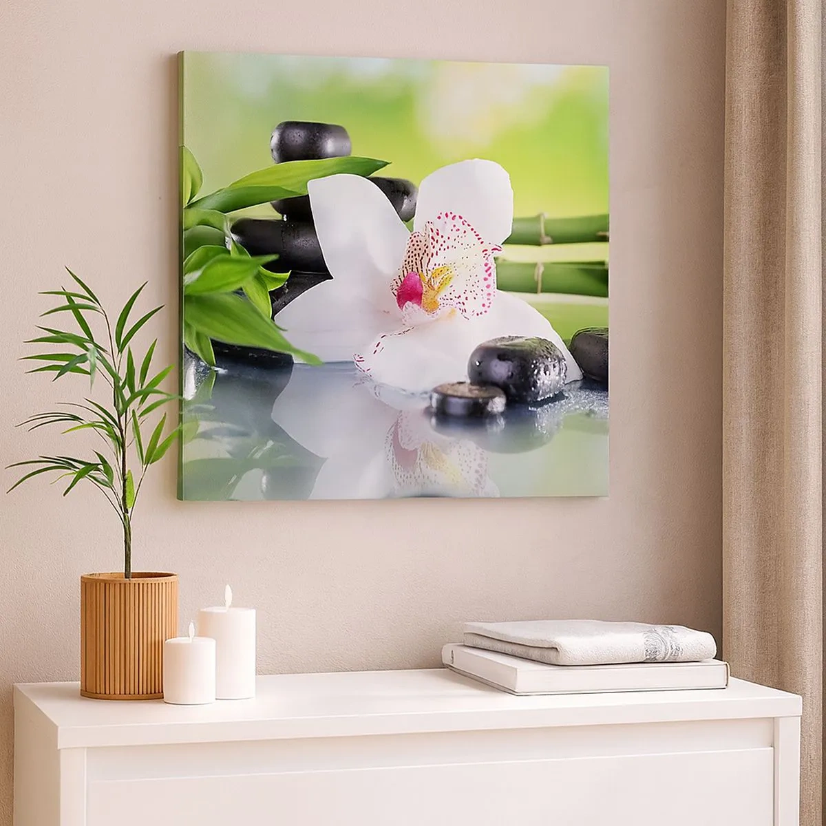 Canvastavla - Bild på duk - Sval fräschhet - 30x30 cm