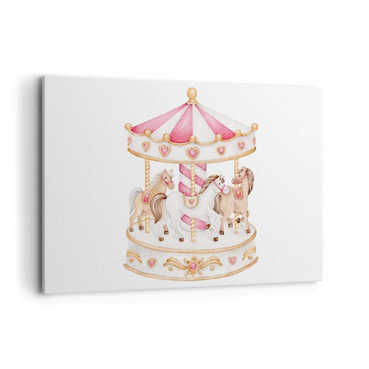 Canvastavla - Bild på duk - Barndomens ljuva värld - 120x80 cm