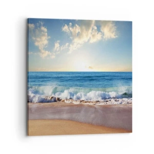 Canvastavla - Bild på duk - Rörlighet och orörlighet samtidigt - 70x70 cm