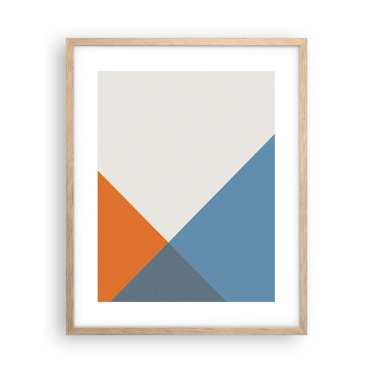 Affisch i ram av ljusek - Under vinkel… - 40x50 cm