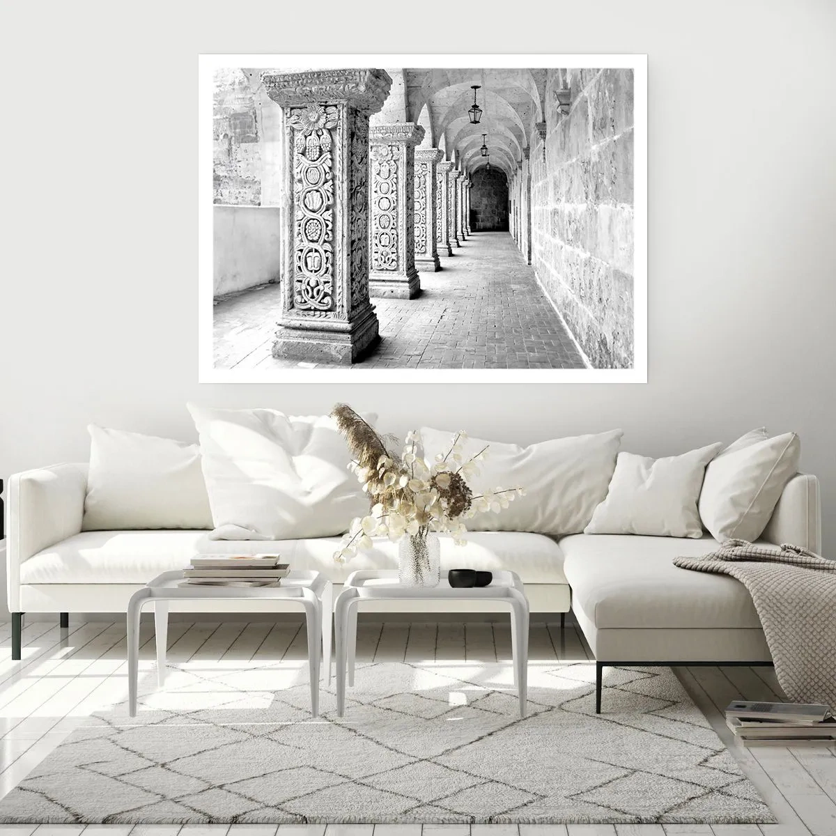 Affisch - Och vart tar det vägen? - 100x70 cm