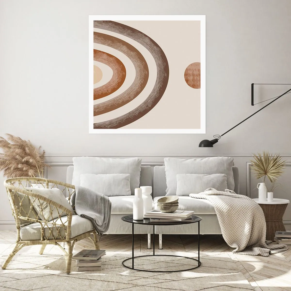 Affisch - I den avlägsna galaxen - 30x30 cm