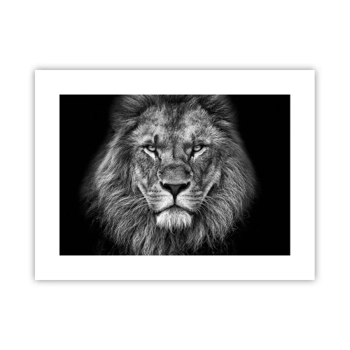 Affisch - I kröningskläder - 40x30 cm