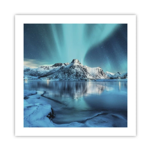 Affisch - Ljusets natt - 50x50 cm