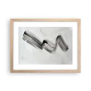 Affisch i ram av ljusek - Bara för skojs skull - 40x30 cm